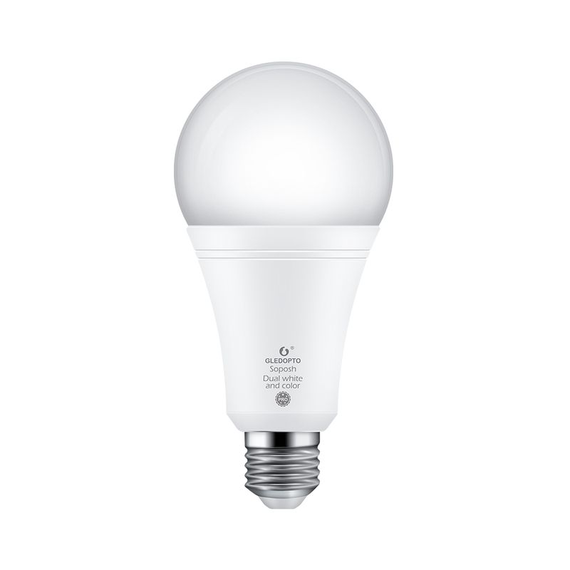 GLEDOPTO GL-B-008P slimme ledlamp - E27 - 12 watt - RGB+CCT - Zigbee 3.0 en 2,4 GHz RF