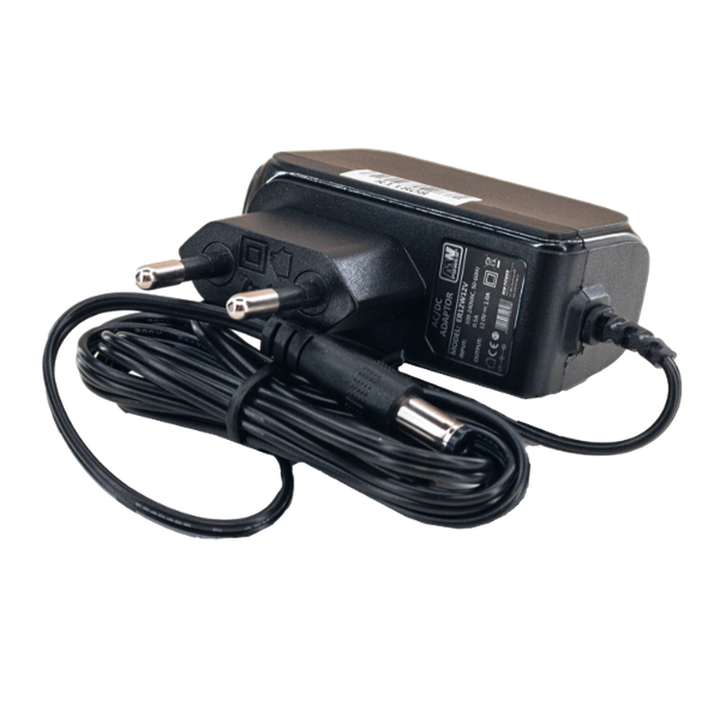 MW Power ER12W12V voedingsadapter - 12 volt - 1 ampère - 12 watt