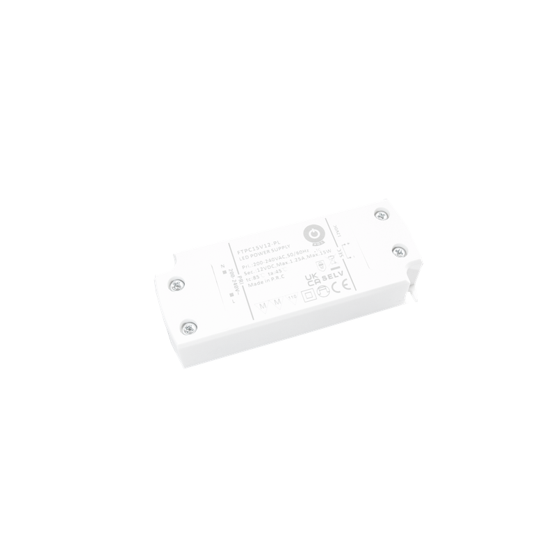 POS Power FTPC15V12-PL spanningsgestuurde ledvoeding - 12 volt - 1,25 ampère - 15 watt