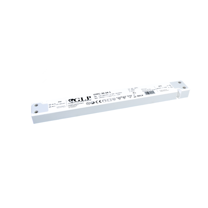 Global Leader Power GTPC-30-24-S spanningsgestuurde ledvoeding - 24 volt - 1,25 ampère - 30 watt