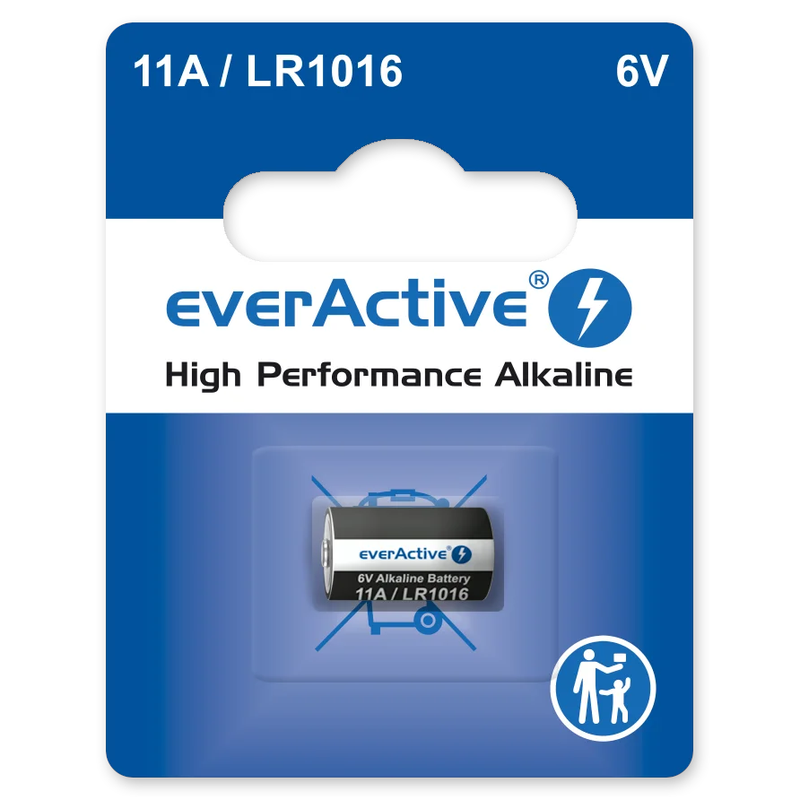 everActive 11ABL1 11A-batterij - alkaline - LR1016 - 1 stuk