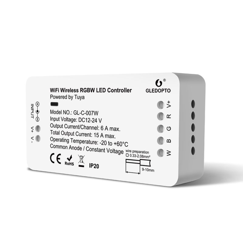 GLEDOPTO GL-C-007W ledcontroller - RGB(W) - wifi