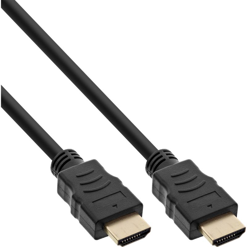 InLine 17001P HDMI-kabel - 1 meter - HDMI 1.4 - zwart
