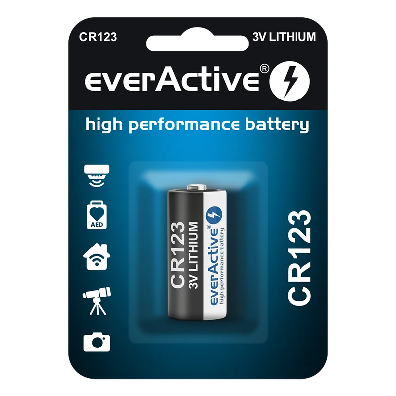 everActive CR123 CR123-batterij - lithium - 1 stuk
