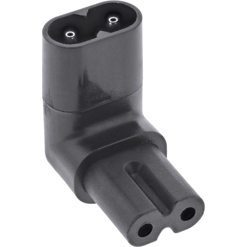 InLine 16723H haakse C8-naar-C7-adapter - zwart