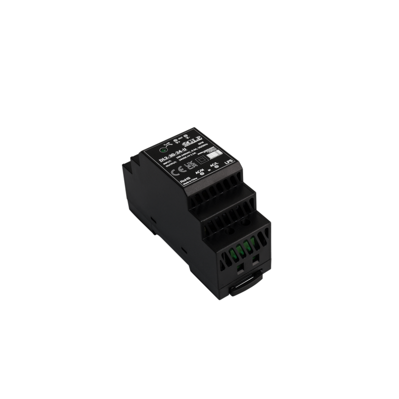 Global Leader Power DL2-30-48-U din-railvoeding - 48 volt - 0,75 ampère - 36 watt