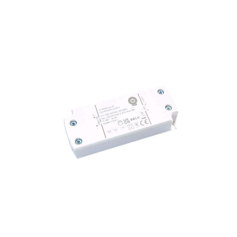 POS Power FTPC8V12-PL spanningsgestuurde ledvoeding - 12 volt - 0,67 ampère - 8 watt