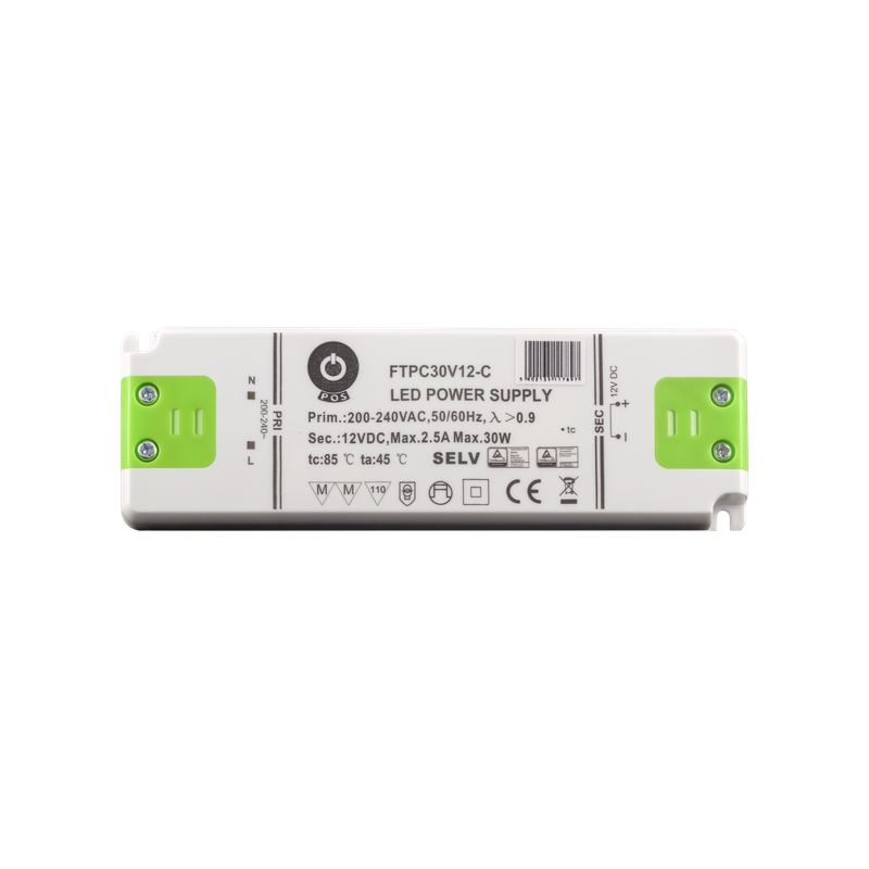 POS Power FTPC30V12-C spanningsgestuurde ledvoeding - 12 volt - 2,5 ampère - 30 watt