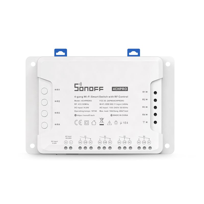 SONOFF 4CHPROR3 4-kanaals schakelaar - wifi