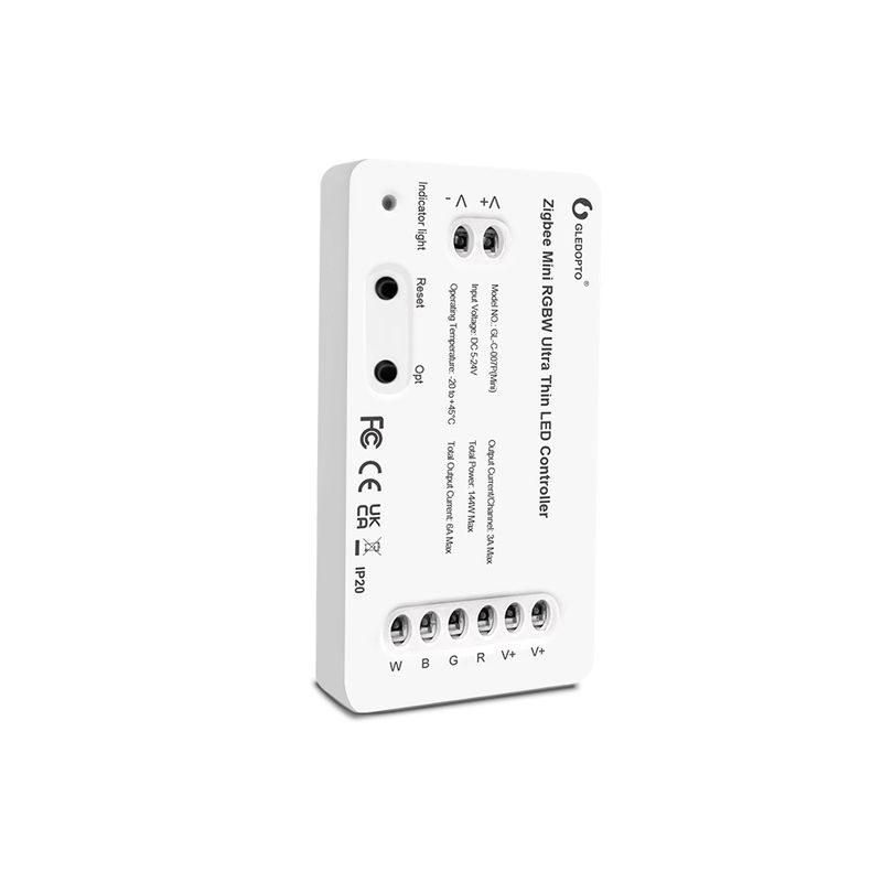 GLEDOPTO GL-C-007P (mini) ledcontroller - RGB(W) - Zigbee 3.0 en 2,4 GHz RF