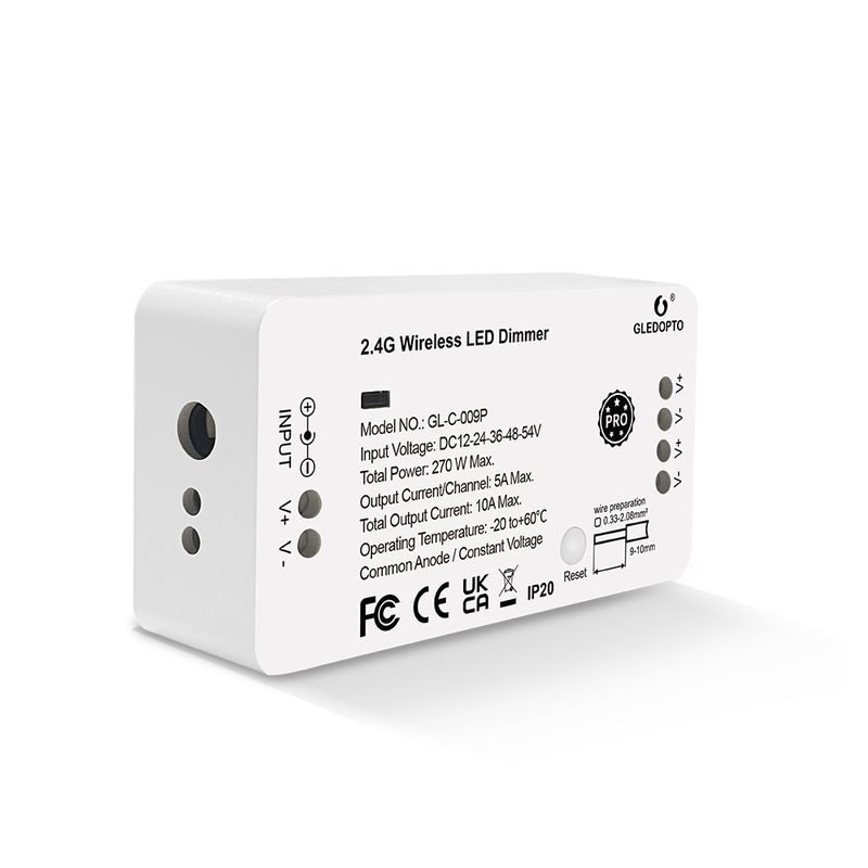 GLEDOPTO GL-C-009P ledcontroller - mono - Zigbee 3.0 en 2,4 GHz RF