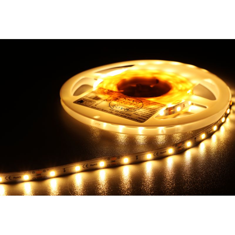 MW Lighting HQS-2835-6W-WW ledstrip - warm wit - IP33 - 6 watt per meter