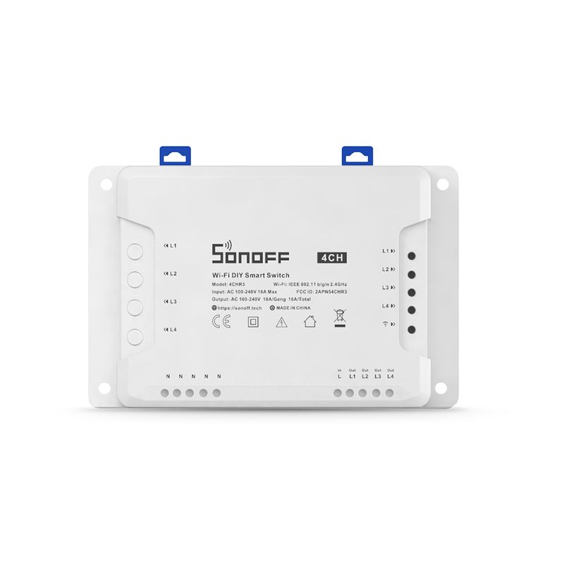 SONOFF 4CHR3 4-kanaals schakelaar - wifi