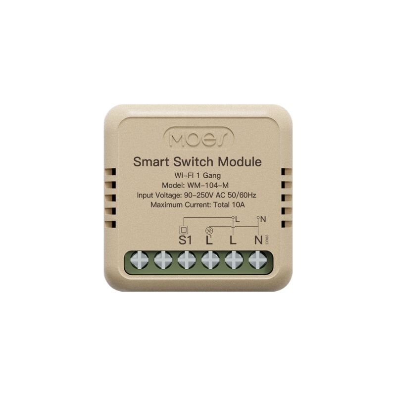 MOES WM-104-M-MS schakelaar - wifi