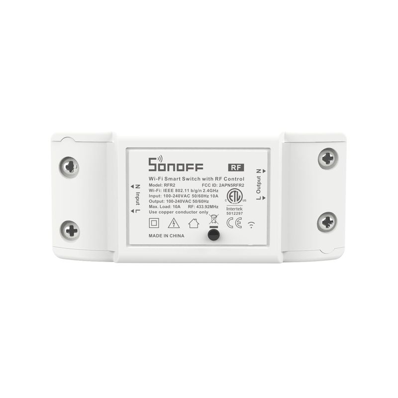 SONOFF RFR2 schakelaar - wifi en 433 MHz RF