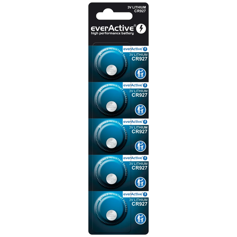 everActive CR9275BL CR927-batterijen - lithium - 5 stuks