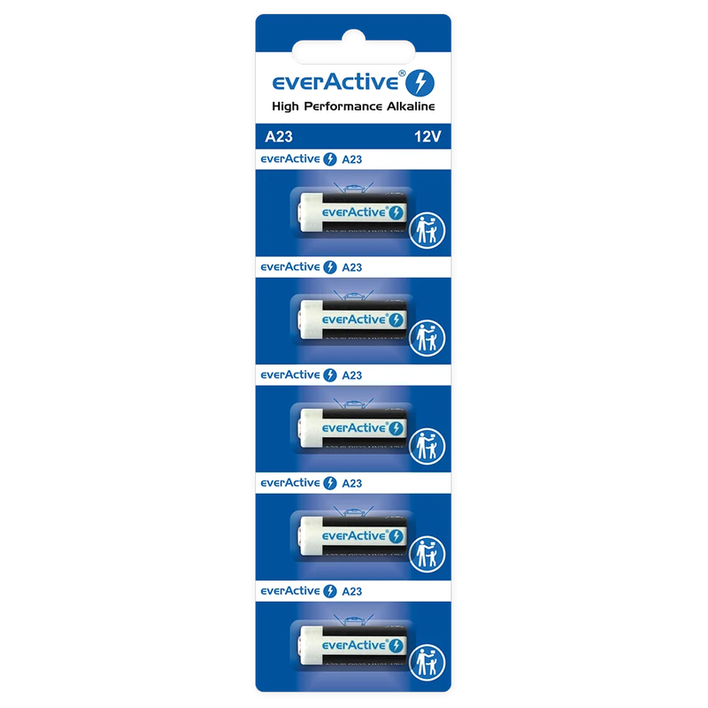 everActive 23A5BL A23-batterijen - alkaline - 5 stuks