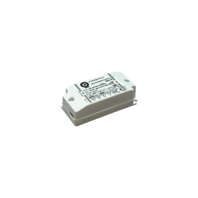 POS Power FTPC8V12-C spanningsgestuurde ledvoeding - 12 volt - 0,67 ampère - 8,04 watt